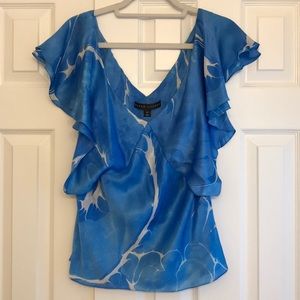 Ralph Lauren Black Label Silk Top Size 10 NWOT